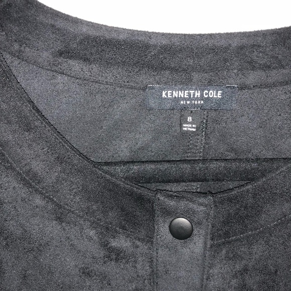 ✨Kenneth Cole✨ Black Velvet Dress - Picture 2 of 4